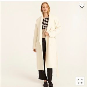 J crew collection wrap wool herringbone